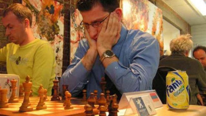 Armenian chess players in Cappelle la Grande