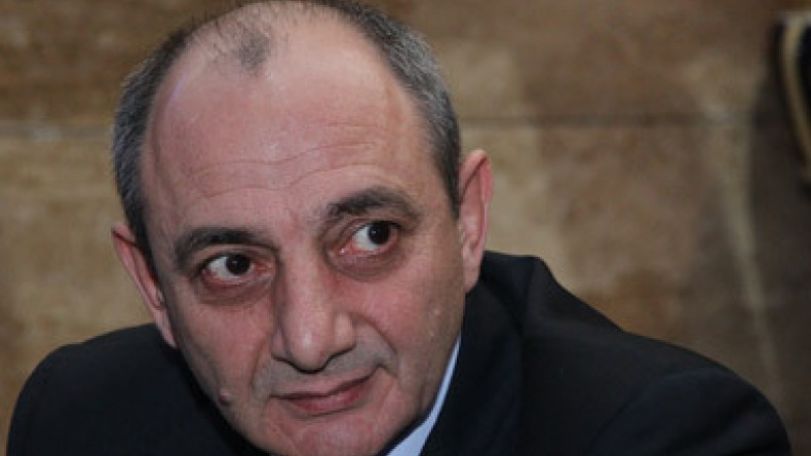Bako Sahakyan meets Italian Armenian entrepreneur Gagik Saroukhanyan