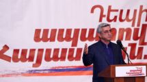 Սերժ Սարգսյան. «Այո, այսօր Հայաստանում տեղի է ունենում հեղափոխություն` Սահմանադրական հեղափոխություն» (Լուսանկարներ)