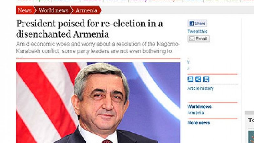 «The Guardian». Բոլոր հաշվարկներով ֆավորիտ է գործող նախագահը