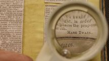 В Калифорнийском университете Беркли преподаватели обнаружили тайник с письмами Марка Твена