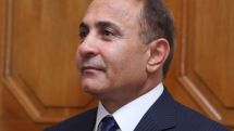 Armenian parliament speaker Hovik Abrahamyan turns 55