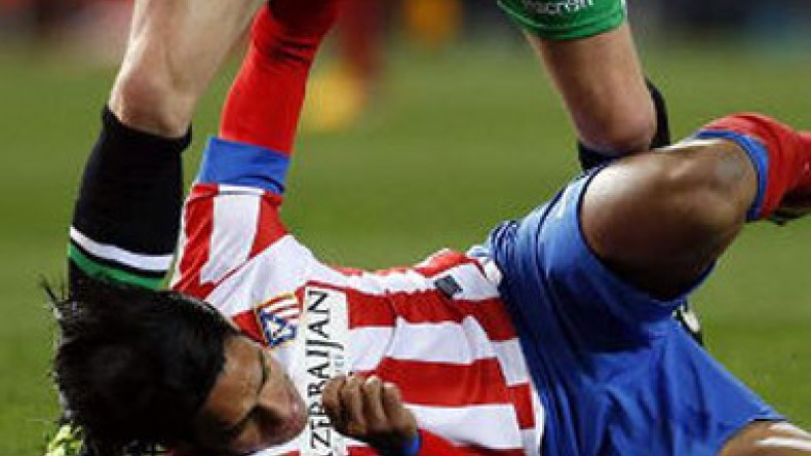 Falcao sustains leg injury