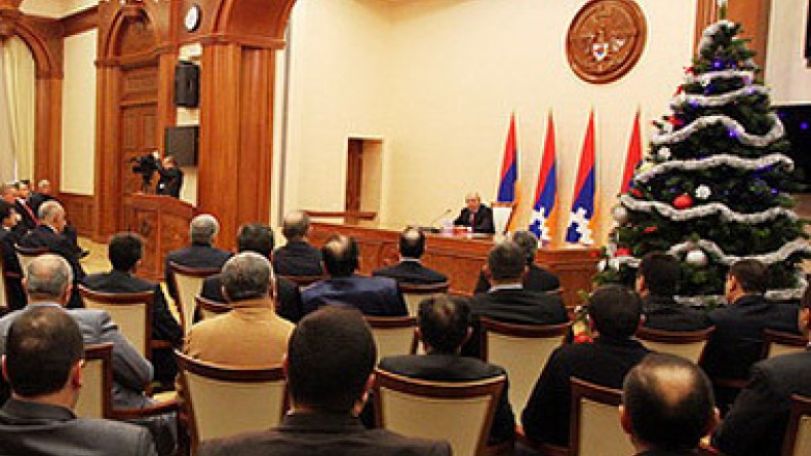 Bako Sahakyan meets with representatives of Artsakh’s business environment