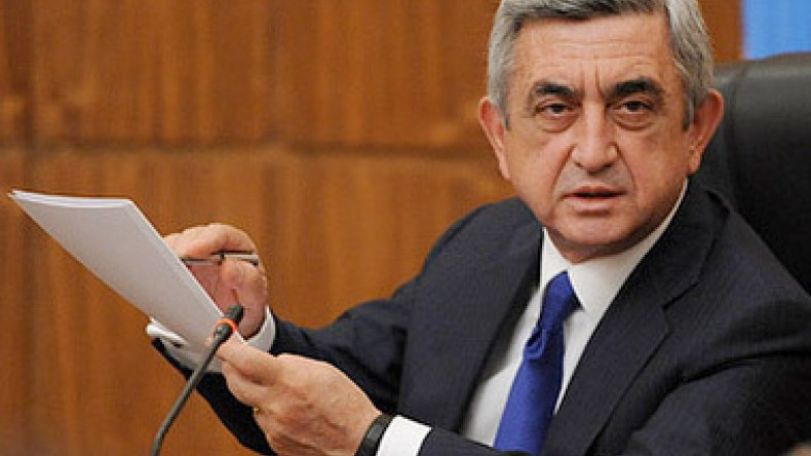 Serzh Sargsyan: Azerbaijan forgets who was asking for truce and who was first to sign truce