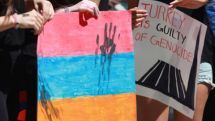 Students stage ‘die-in’ to commemorate 1915 Armenian Genocide 