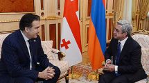Armenian, Georgian Presidents meet in Yerevan
