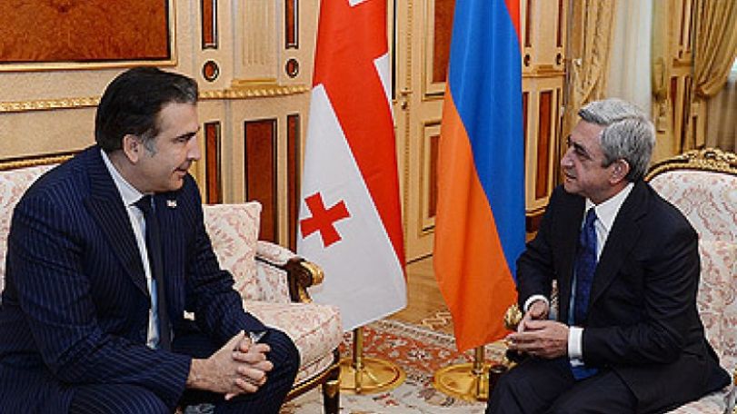 Armenian, Georgian Presidents meet in Yerevan