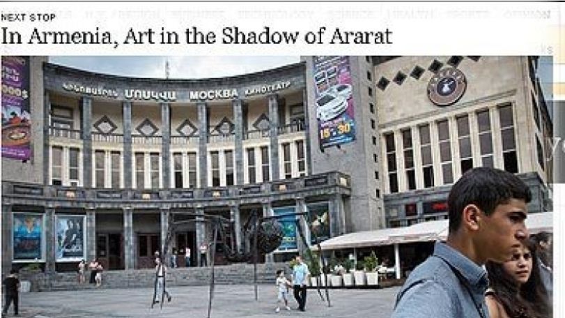 In Armenia, art in the shadow of Ararat