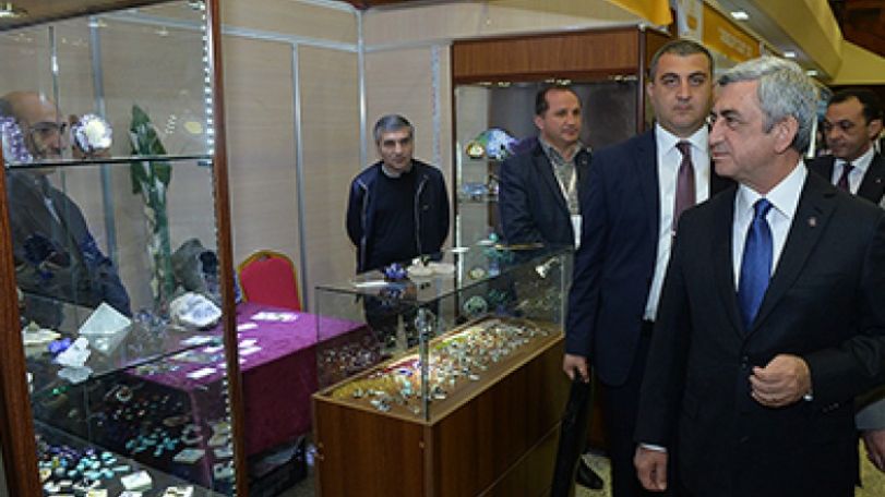Armenian President visits ‘Made in Armenia’ exhibition