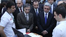 Serzh Sargsyan attends DiGITec-2012 opening ceremony 