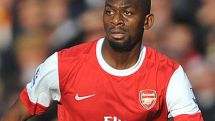 Diaby to be sidelined for three weeks 
