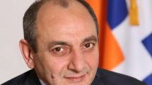 Bako Sahakyan receives certificate of election as Artsakh President