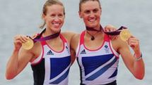Helen Glover and Heather Stanning win first Olympic gold for Britain 