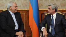 Serzh Sargsyan receives Vice President of Iran Mohammad-Javad Mohammadizadeh