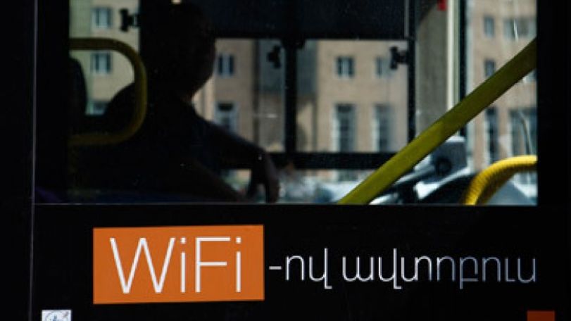 WiFi ինտերնետ` արդեն նոր շարժակազմի բոլոր ավտոբուսներում