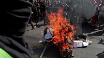 Protesters, police clash in Chile education demonstrations