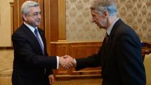Президент Армении Серж Саргсян принял сына великого композитора Арама Хачатуряна
