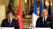 Davutoglu, Fabius meet in Paris 