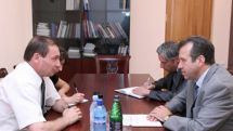 Արտակ Դավթյանն ընդունել է Ստեպան Սուխորենկոյին