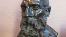 Bronze bust of Rodin stolen 13 years ago discovered