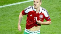 Nicklas Bendtner faces Uefa probe for underpants stunt