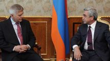 Serzh Sargsyan receives Marek Belka