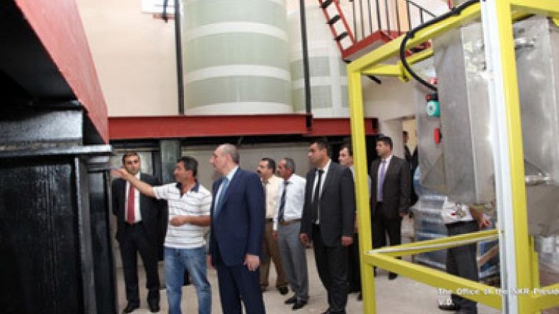 Vegetable oil factory being built in Artsakh 