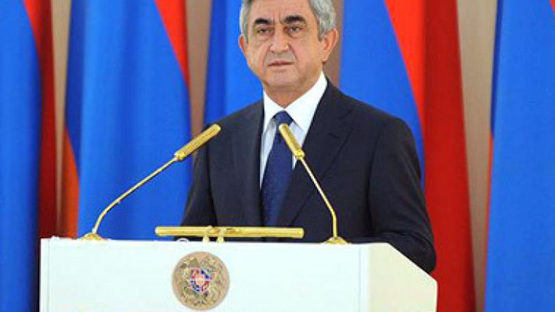 Президент Армении Серж Саргсян: 28 мая мы повернули колесо истории в желанном направлении