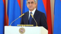 Serzh Sargsyan issued congratulatory address on Republic Day