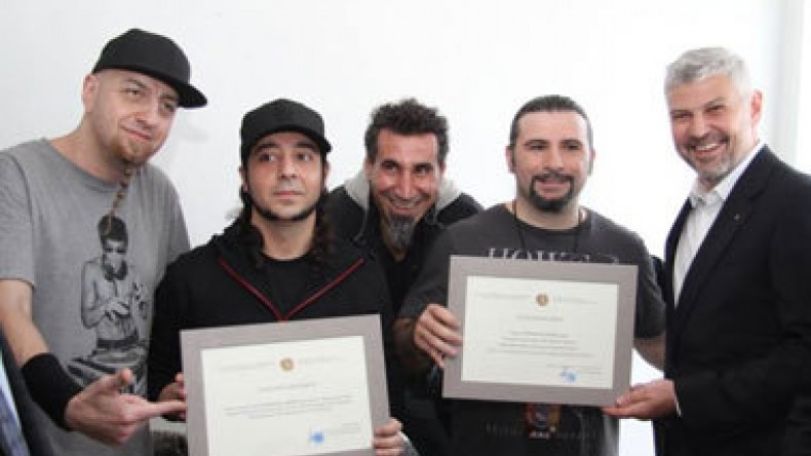 System of a Down gives concert dedicated to Armenian Genocide centennial in Lyon