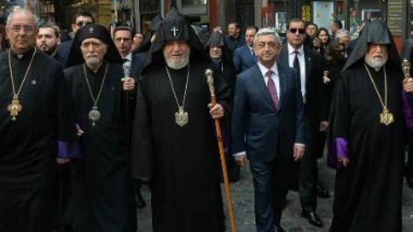 Արամ Ա. Մենք հոգեպես կլիցքավորվենք մեր նահատակների հավատքով ու  սրբազան կտակով
