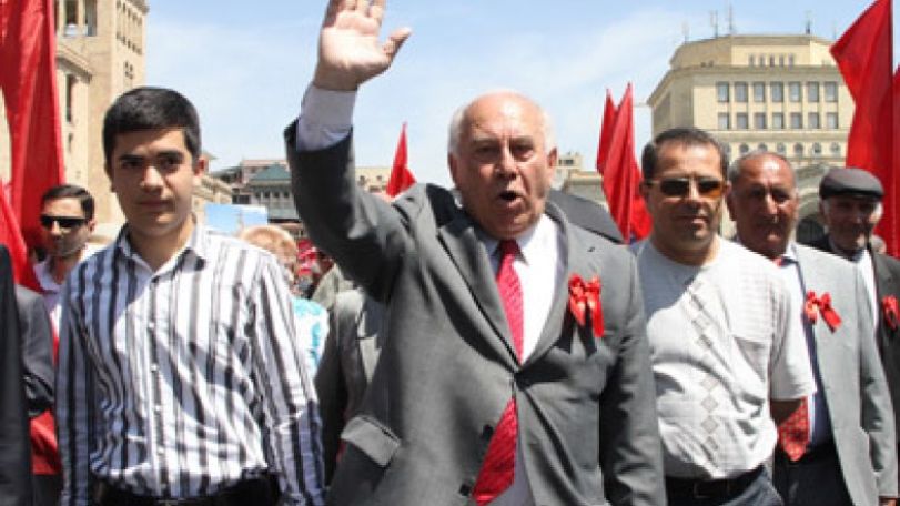 Communist Party holds traditional May 1 march 