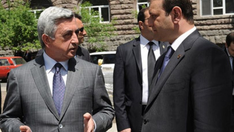 «Լավ կլինի, որ ձևը գտնես, այս ամենն ապամոնտաժեք». Սերժ Սարգսյանը` Տարոն Մարգարյանին (տեսանյութ)