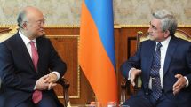 Serzh Sargsyan receives Yukiya Amano