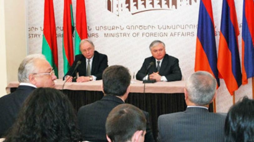 Հայկական կոնյակի շշալցում ու առևտրի տուն Բելառուսում. Բելառուսի արտգործնախարարը ներկայացրեց առաջիկա ծրագրերը