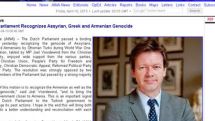 Dutch Parliament recognizes Assyrian, Greek and Armenian Genocide