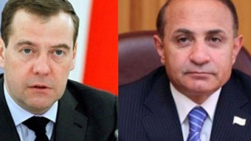 Armenian, Russian PMs discuss integration cooperation within EEU 