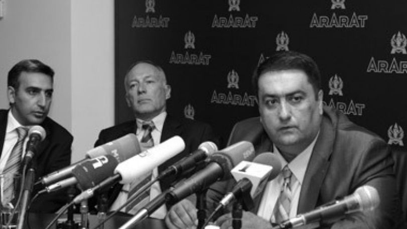 Special limited edition of brandy on occasion of 20th anniversary of Independence of Armenia