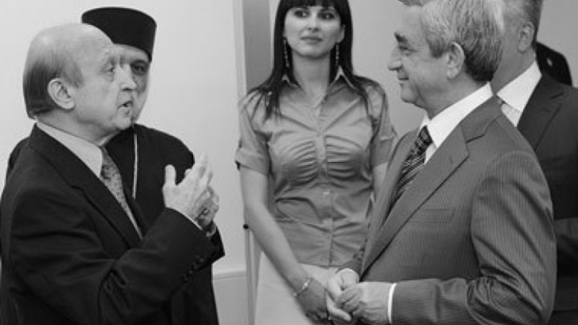 President Serzh Sargsyan attended the ceremony of inauguration of the Panarmenian Bank