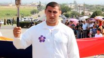 Welcoming ceremony of Pan-Armenian Games torch in Sardarapat 