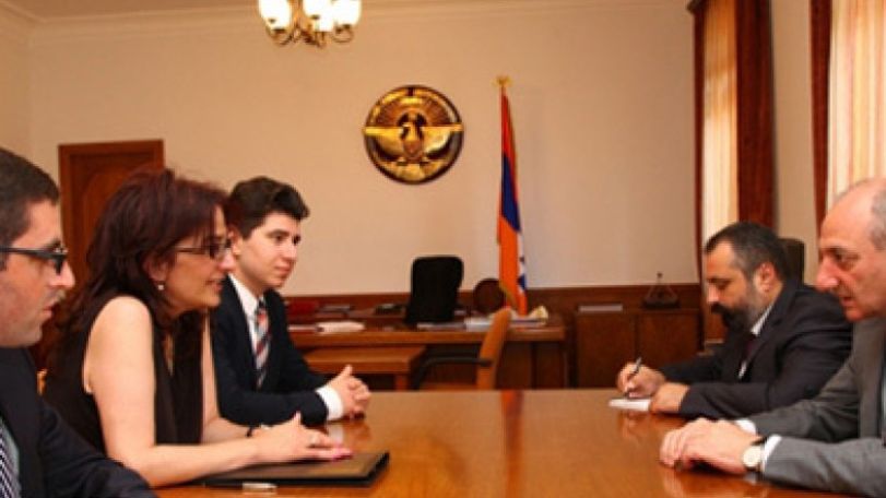 Artsakh-Diaspora relations discussed at meeting with Bako Sahakyan 