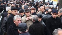 Nairit employees hold protest outside parliament 
