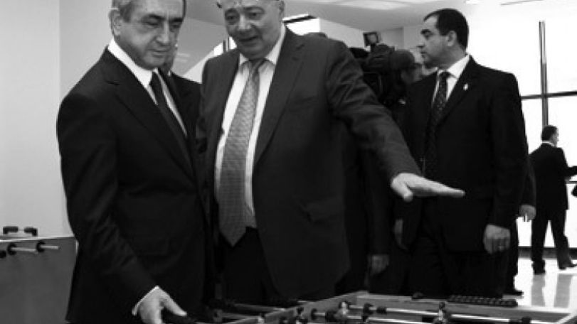 Президент Армении принял участие в открытии комплекса «Гранд Спорт»
