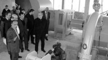 Artsakh Republic President visited hydropower station construction on Trghe River 