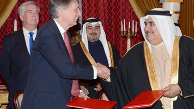 UK interests tied to killer-Khalifa regime in Bahrain    