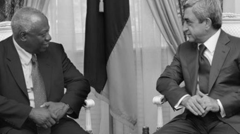 President Sargsyan receives Jacques Diouf 