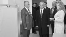 President Serzh Sargsyan attends opening ceremony of newly reconstructed medical center in Hrazdan