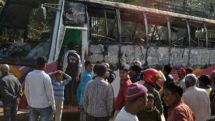 Seven burned to death in Bangladesh bus arson