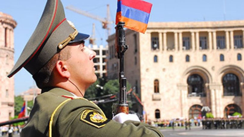 Armenian Army celebrates 23rd anniversary